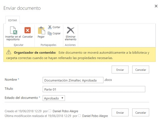 Características SharePoint 10