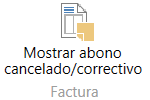 Corregir, cancelar y crear abonos correctivos 6