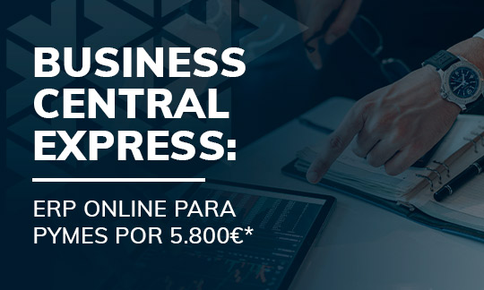 Business Central Express: ERP online para pymes por 5.800€ 