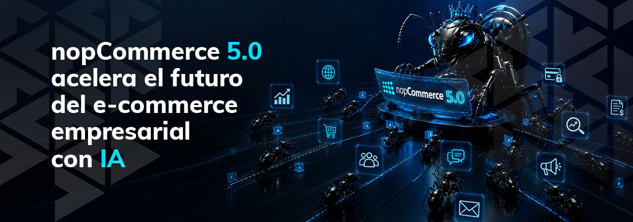 nopCommerce 5.0 acelera el futuro del e-commerce empresarial con IA