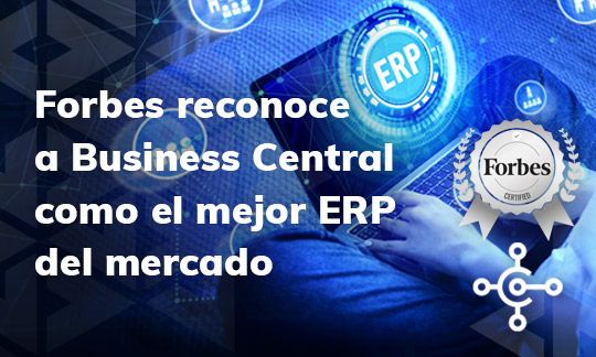 Forbes reconoce a Business Central como el mejor ERP del mercado