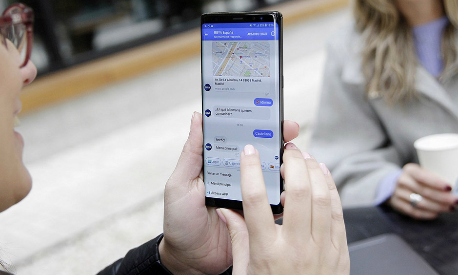 Ejemplo de chatbots.